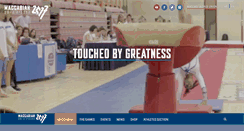 Desktop Screenshot of maccabiah.com